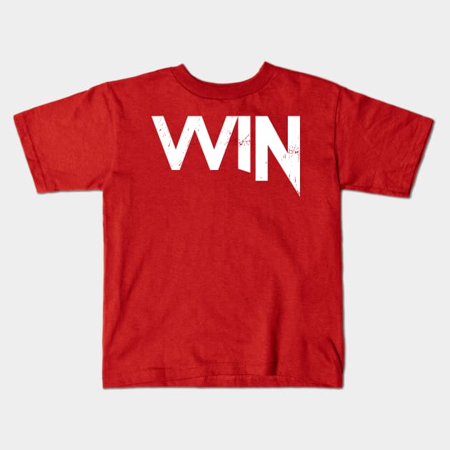 WIN Kids T-Shirt by alblais